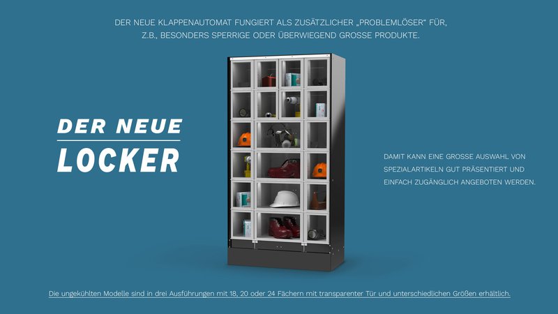 🚀Die neuen Locker 🚀